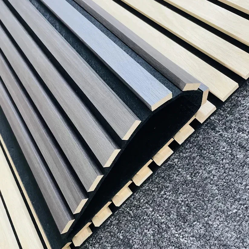 Premium Akustik-Lamellenwandpaneel (Mehrere Farben)